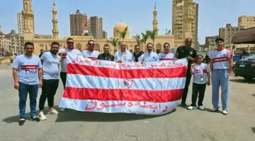 جماهير الزمالك تتدفق إلى استاد القاهرة قبل مواجهة بلوزداد الحاسمة